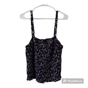 Torrid Chalilis Floral Smocked Tank Top Women’s Plus sz 3